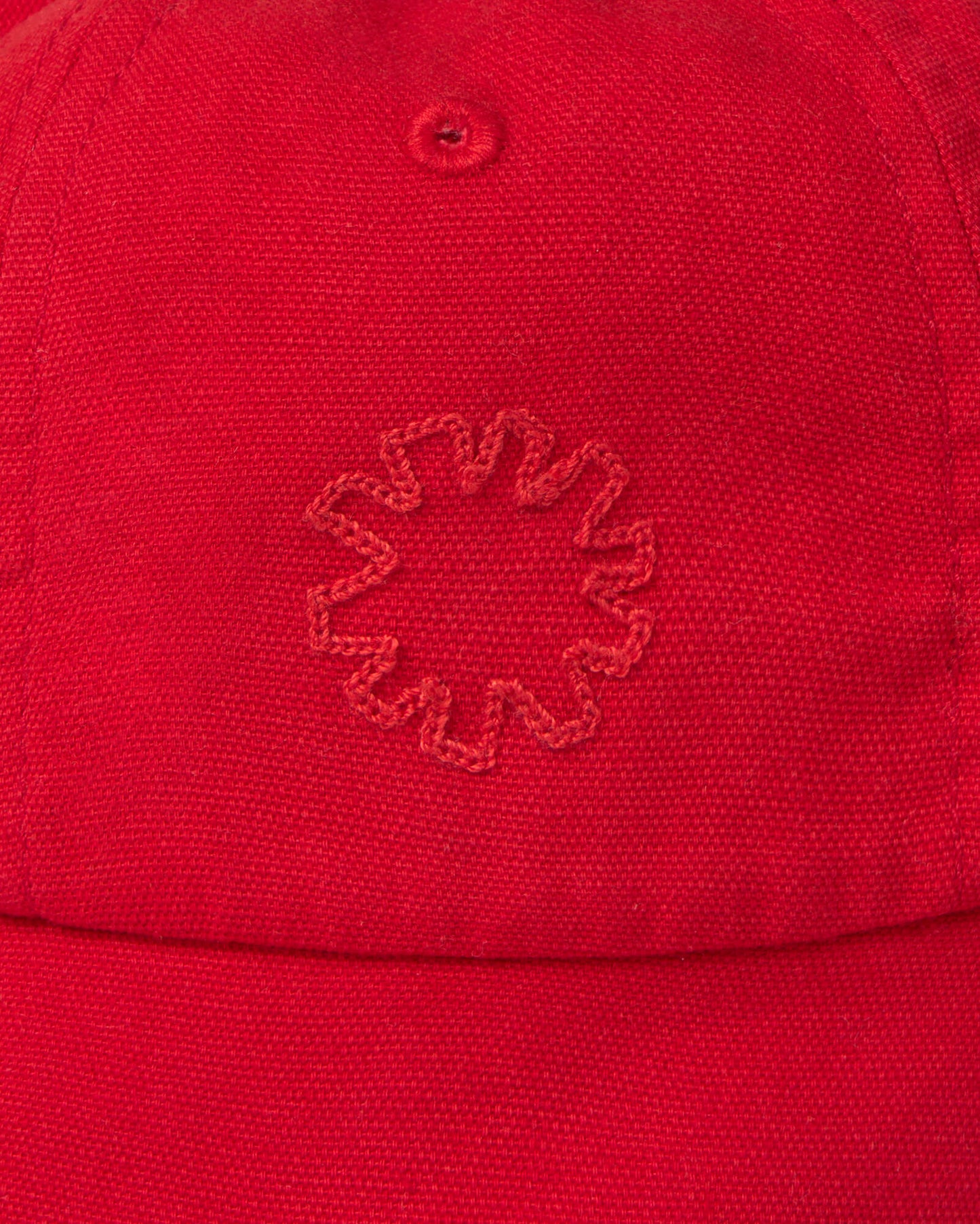 Gorro bucket rojo Norfeu sostenible silueta - 3