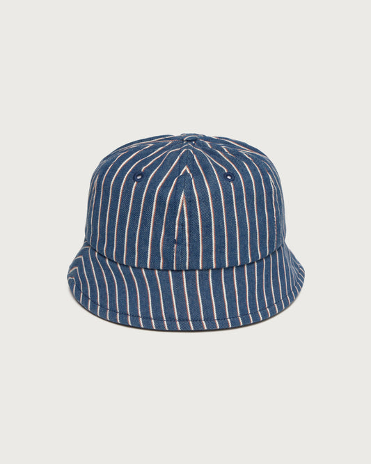 Gorro rayas tinte natural railway Norfeu sostenible silueta - 2