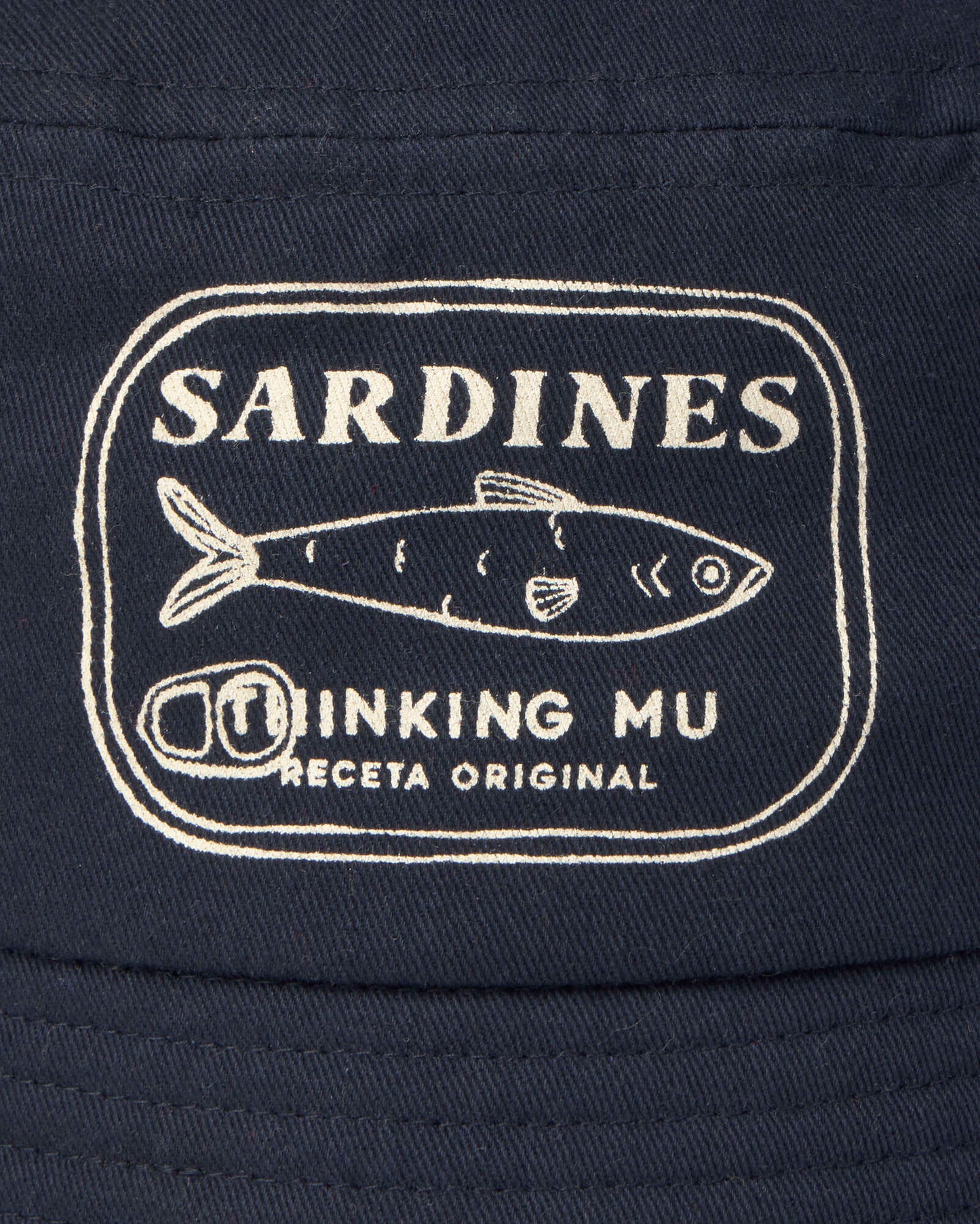 Gorro bucket sardines Kenny sostenible silueta - 3