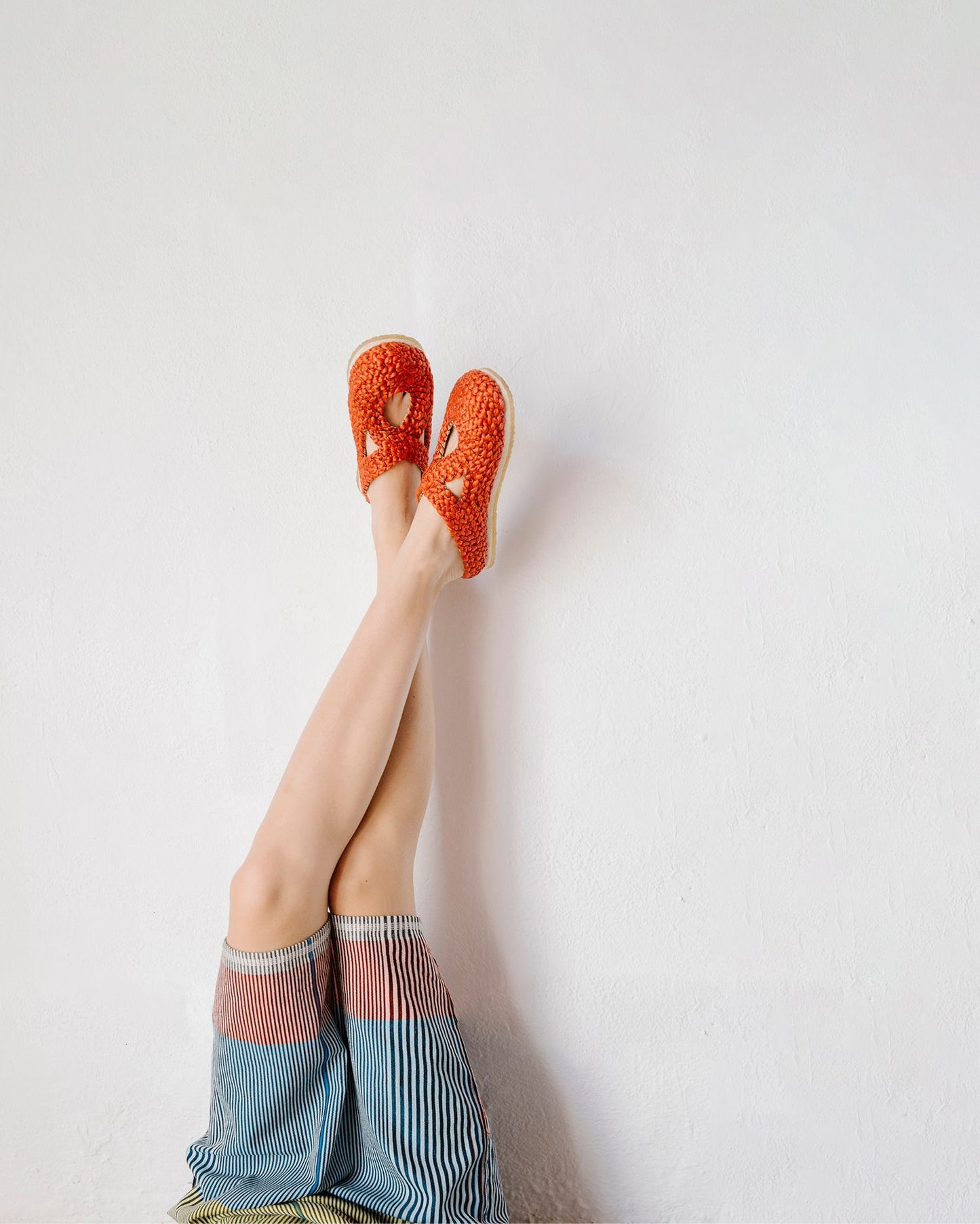 Rote Clogs Illetes