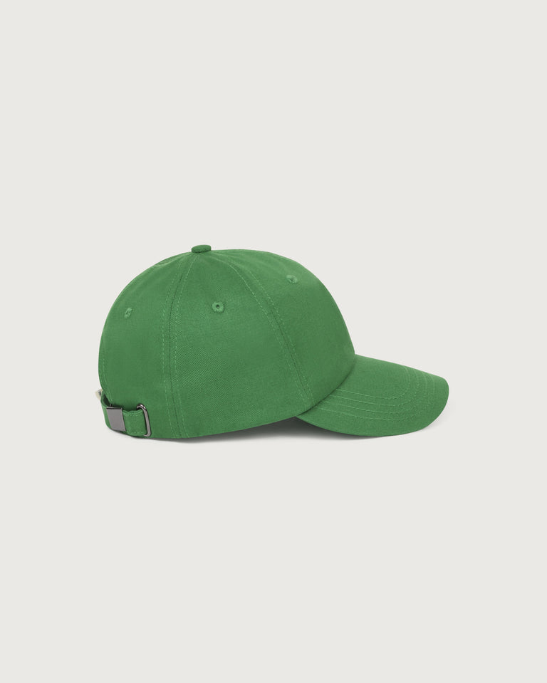 Gorra verde Chris sostenible-3