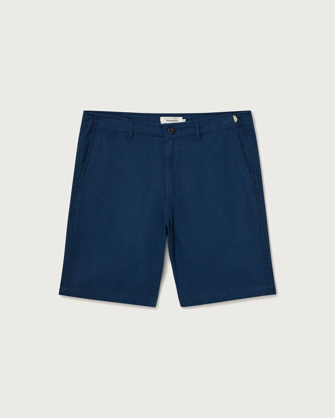 Bermuda navy hemp Alex sostenible - silueta 1
