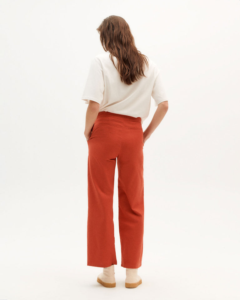 Pantalón rojo Karina-4