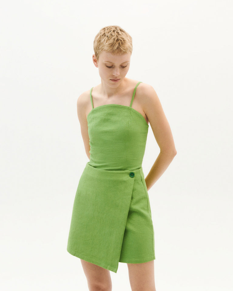 Falda verde Bambula Milena-3