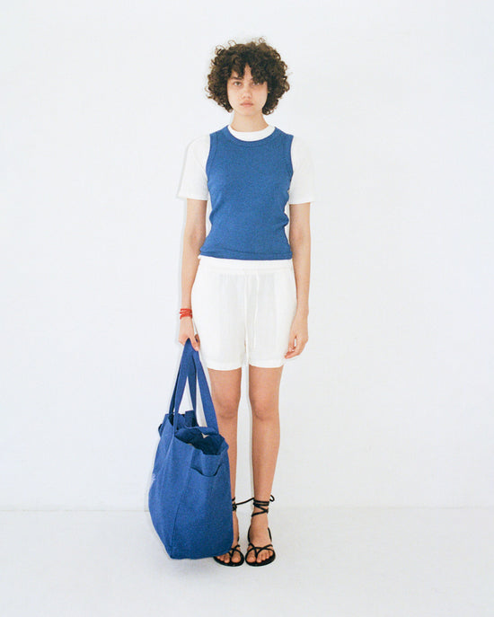 Big tote bag azul Mon