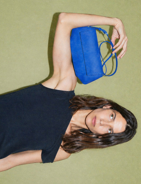 Bolso azul eléctrico piel Jennie