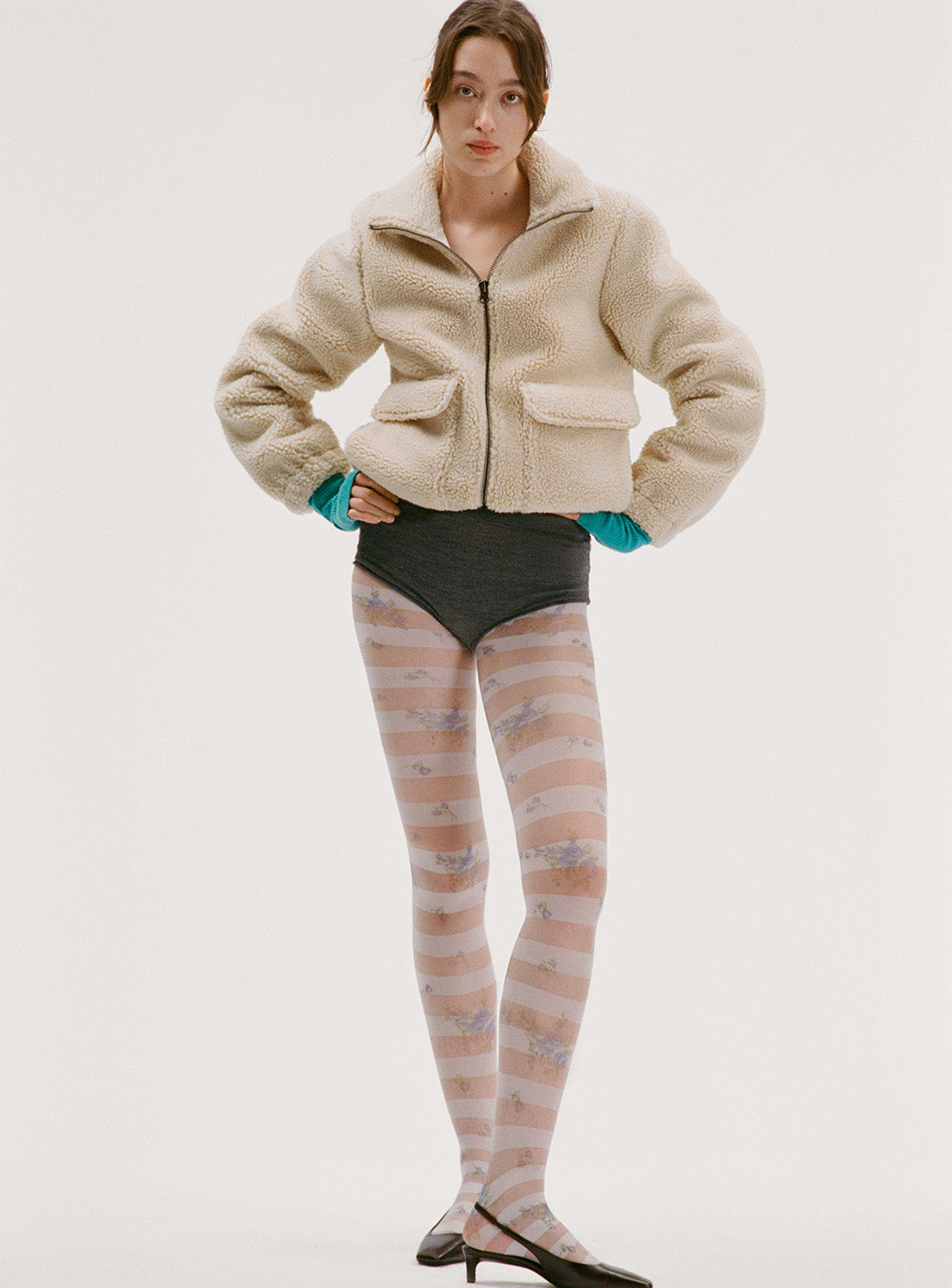 Sophie sustainable raw jacket for women : Thinking Mu – Thinking MU