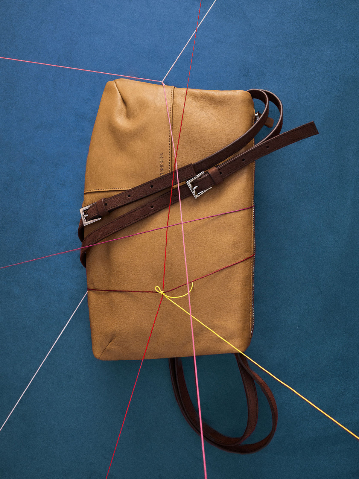 Bolso marrón piel Almiel