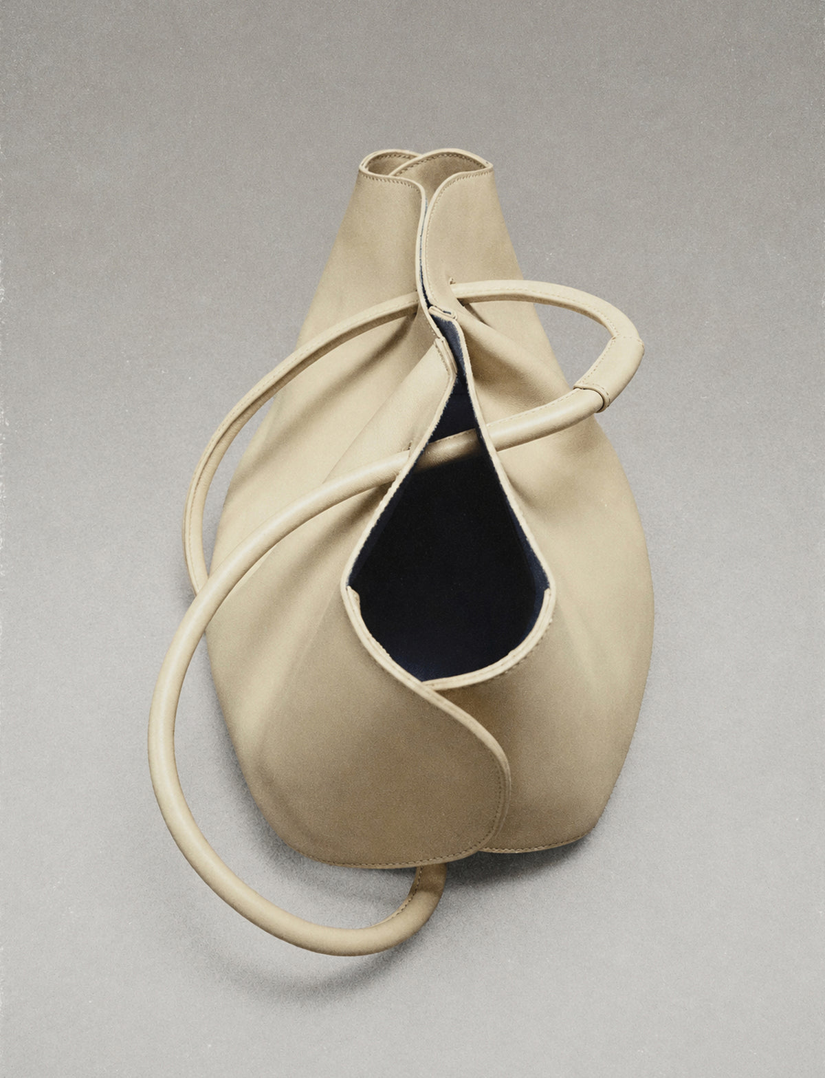 Sac en cuir beige Julie