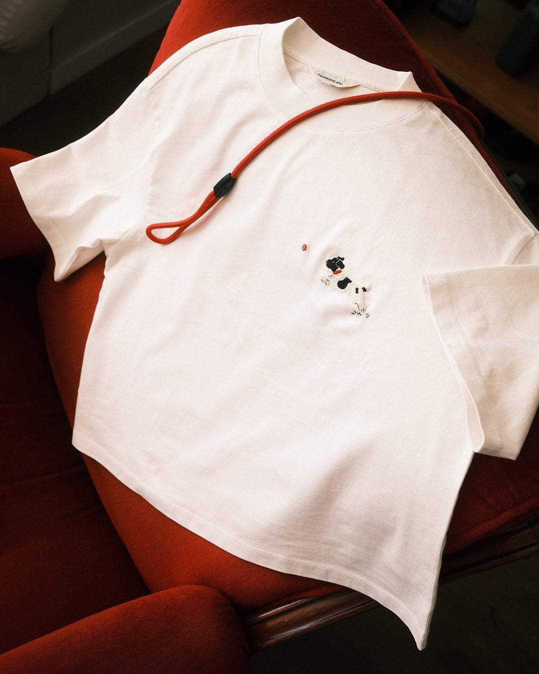 Weißes MU Damen-T-Shirt Lena
