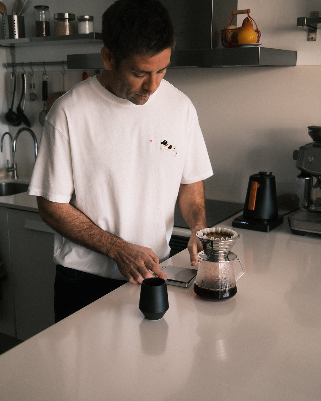 Camiseta MU blanca Hombre Aaron