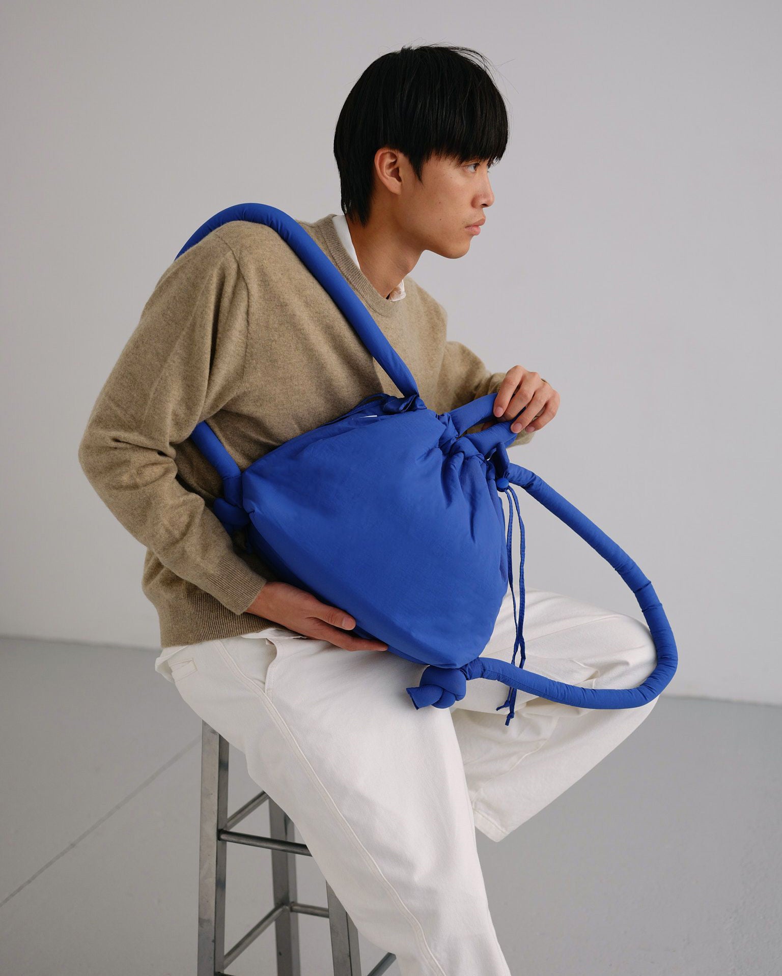 Cobalt Blue Ona soft bag | Olënd | Thinking Mu – Thinking MU