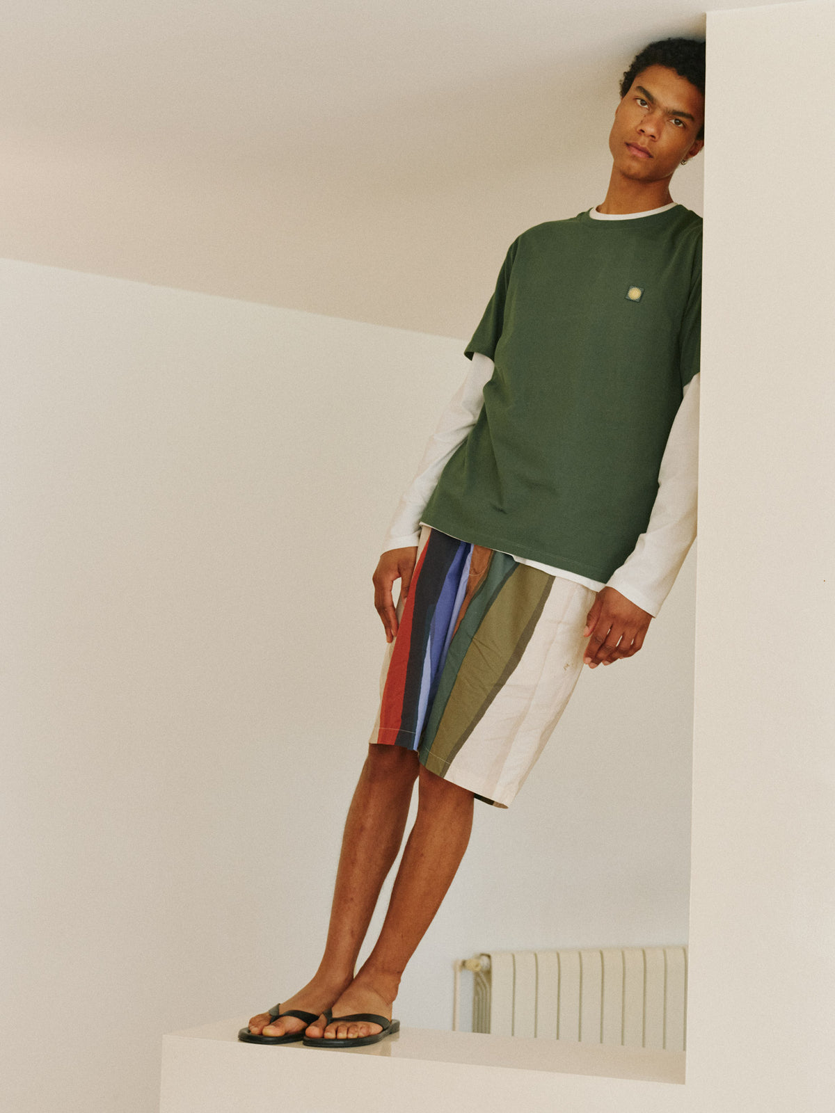 Gestreifte river Shorts Gasper