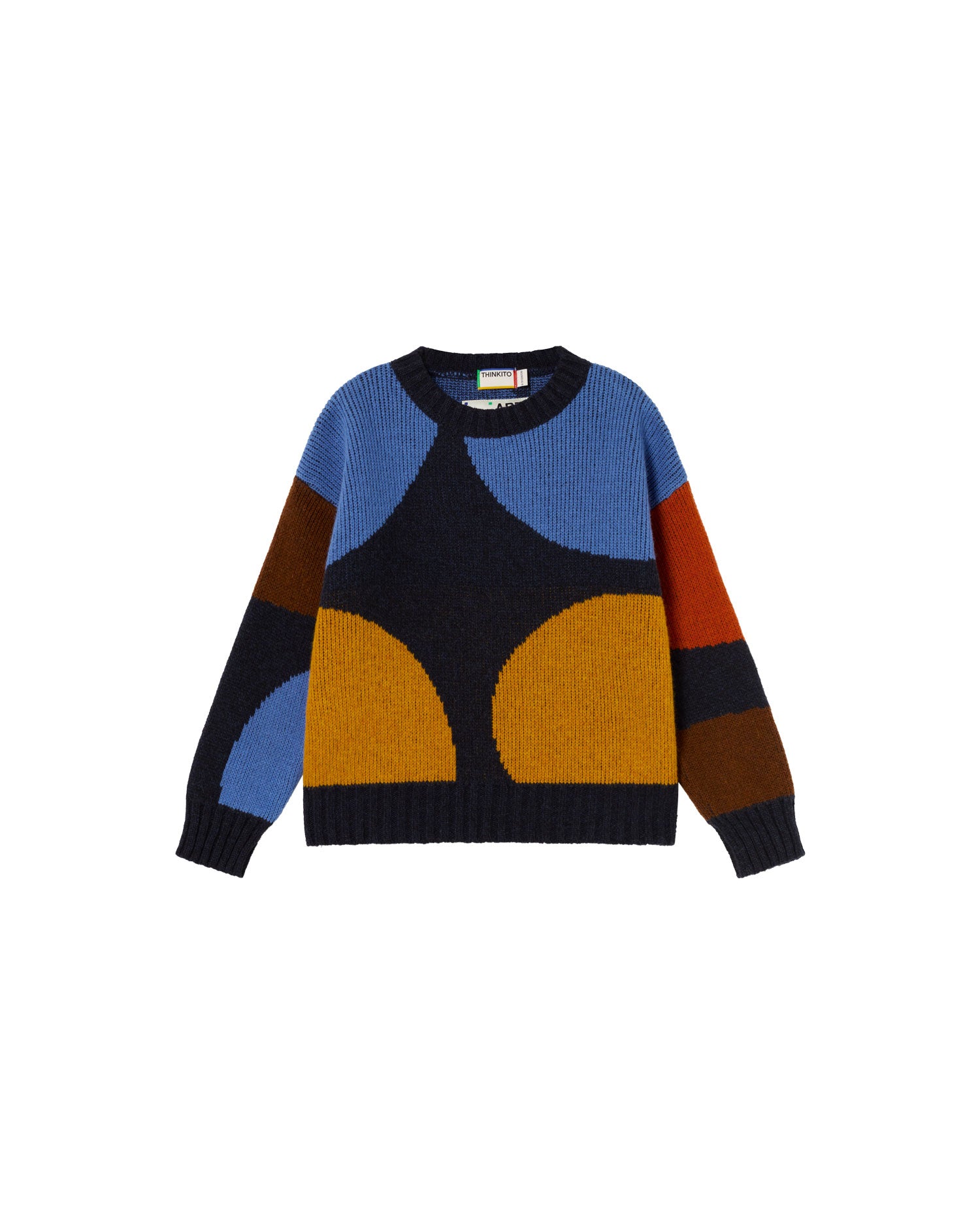 Multicolor wool shop sweater