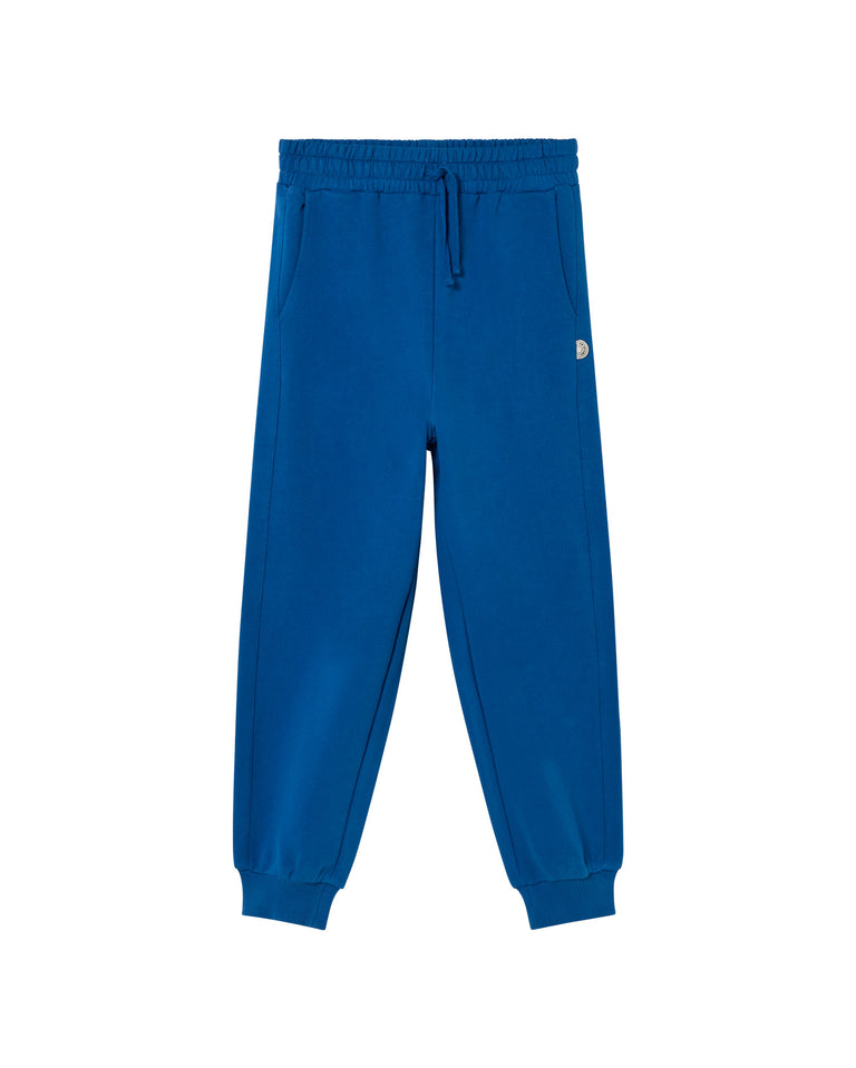 Pantalón azul Peach sotenible-silueta1