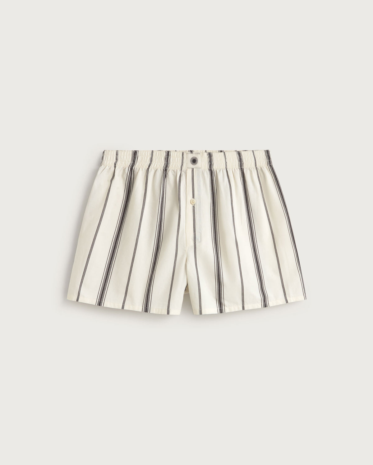 Boxers blancos rayas negras sostenible silueta - 1
