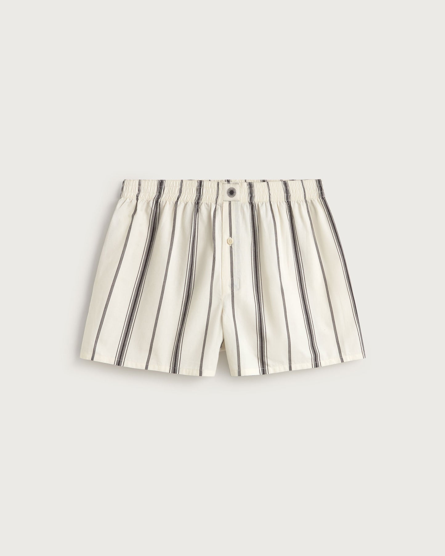 Boxers blancos rayas negras sostenible silueta - 1