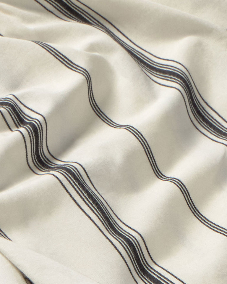 Boxers blancos rayas negras sostenible silueta - 3