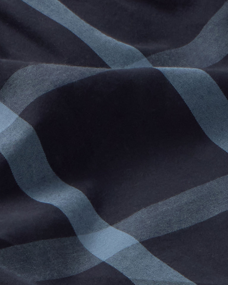 Boxers navy cuadros sostenible silueta - 3