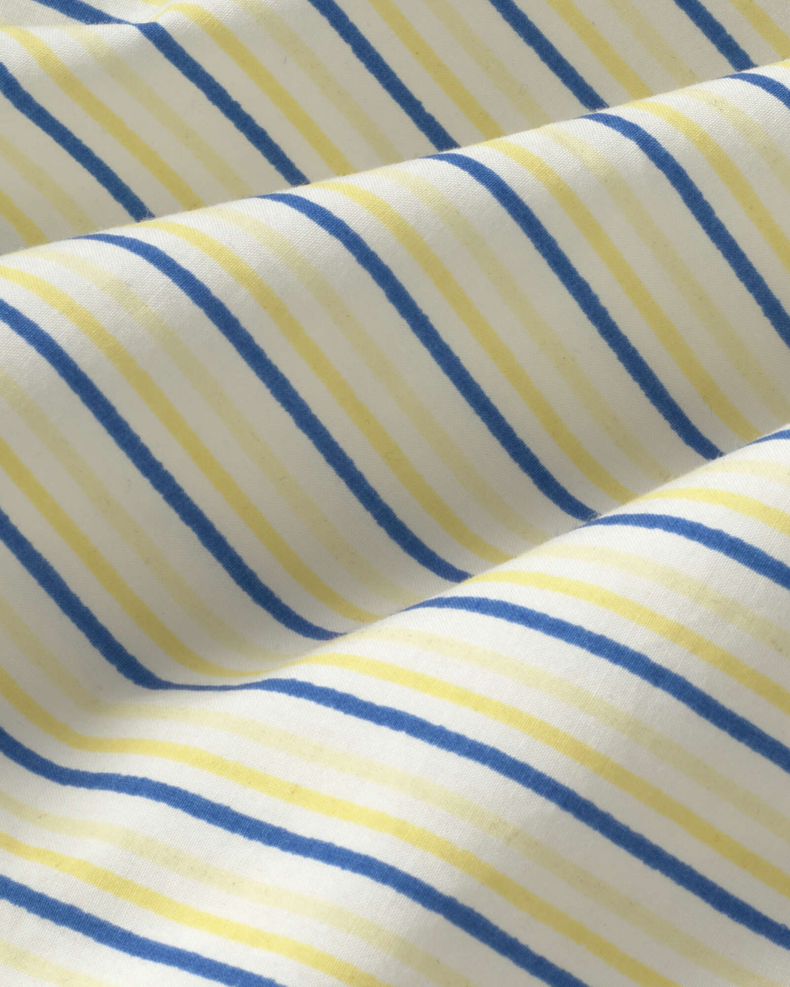 Boxer popelin rayas amarillas y azul sostenible silueta - 2