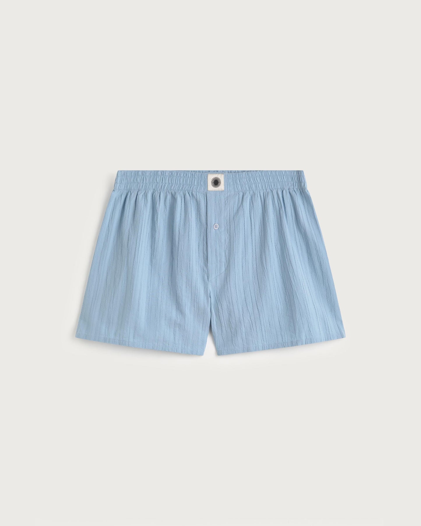 Boxer popcorn azul sostenible silueta - 1