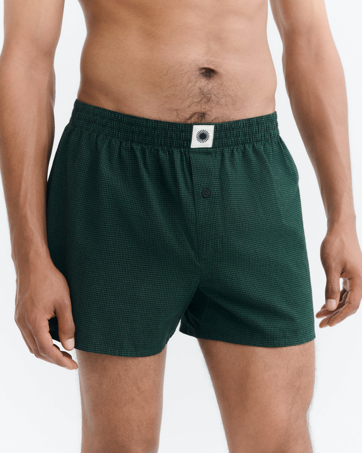 Boxer verde oscuro sostenible - 3