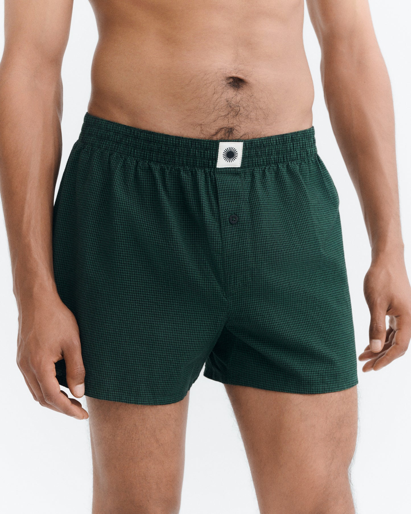 Boxer verde oscuro sostenible - 3