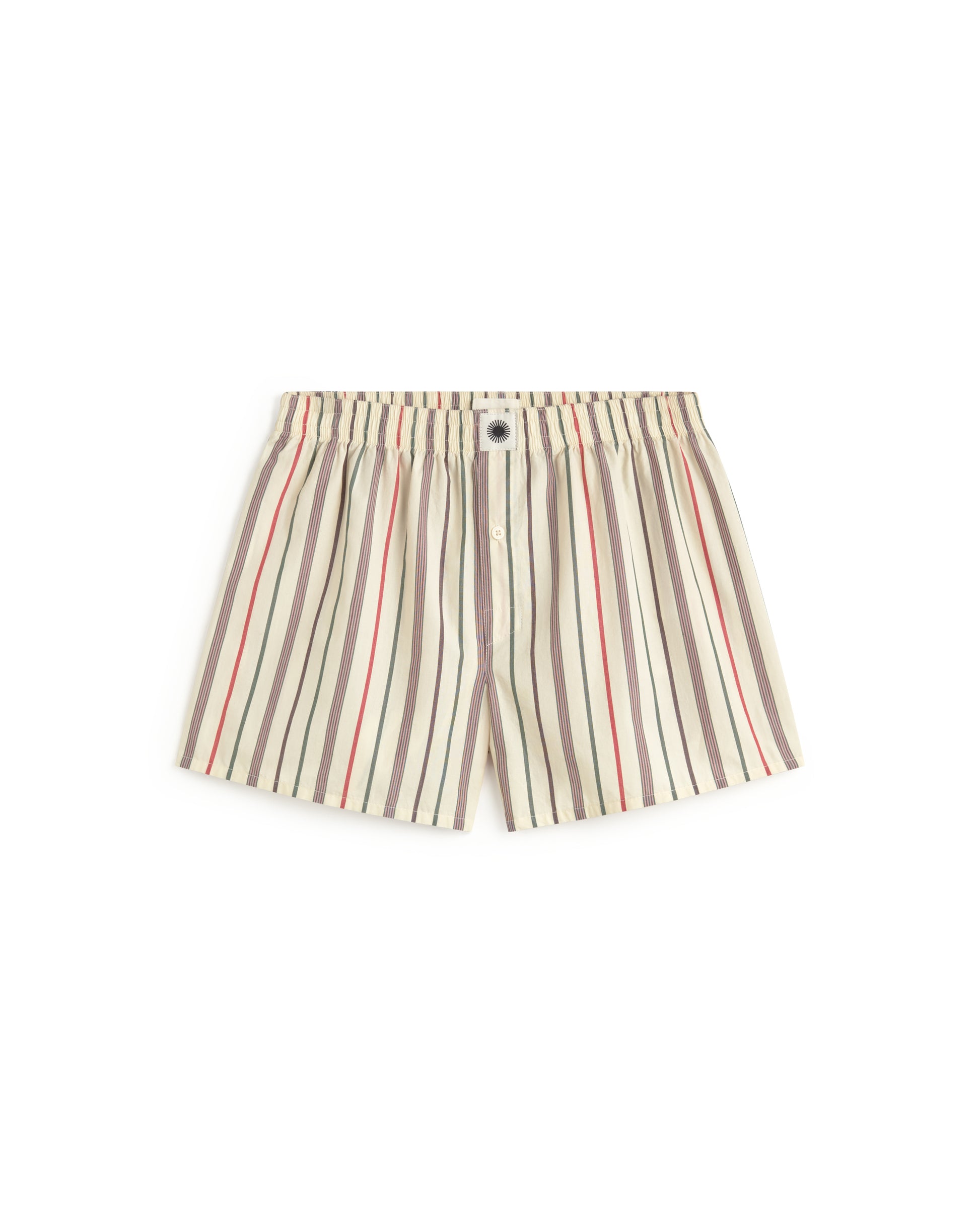 Boxer rayas multicolor sostenible silueta - 1