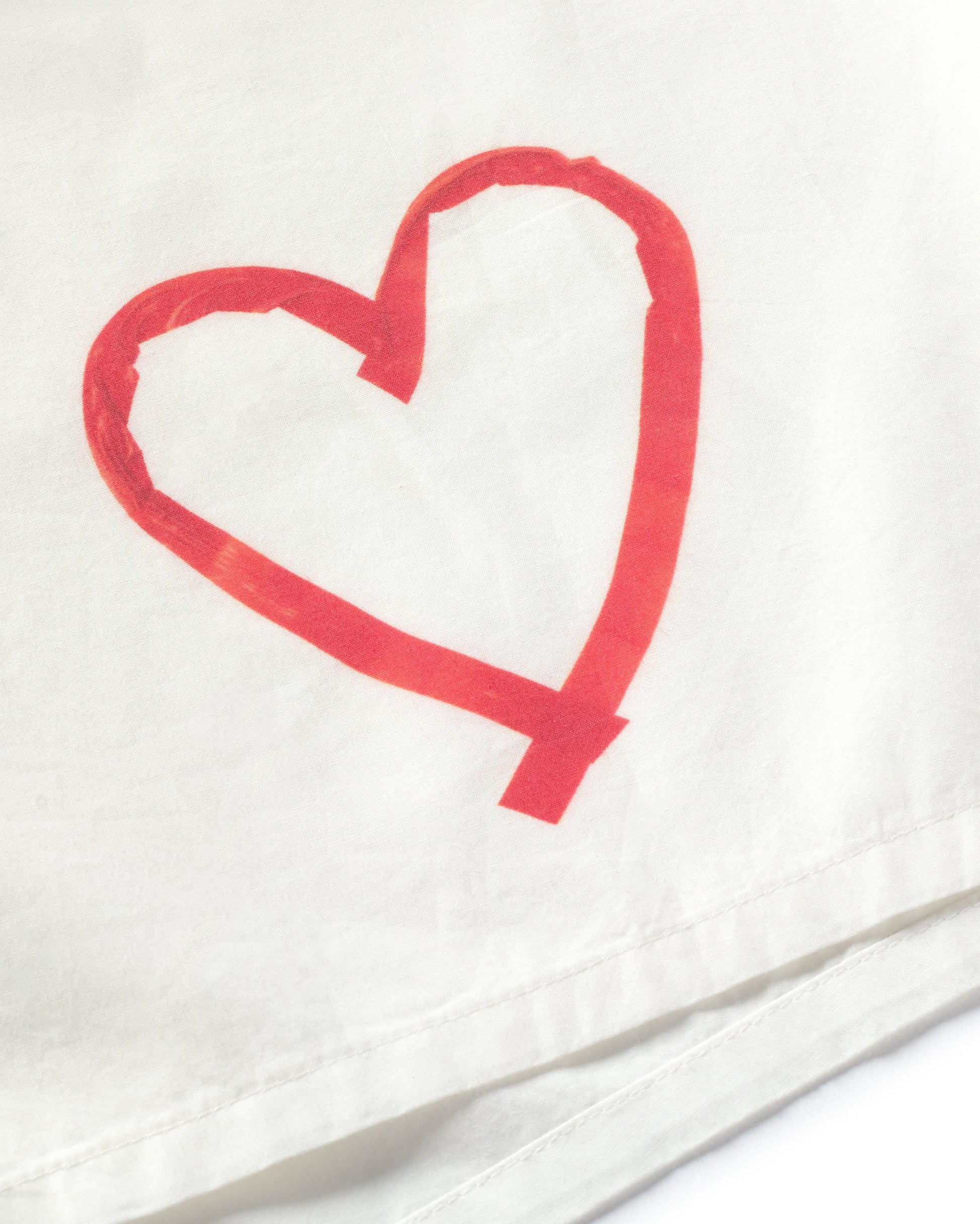 Boxer heart tape blanco sostenible silueta - 2