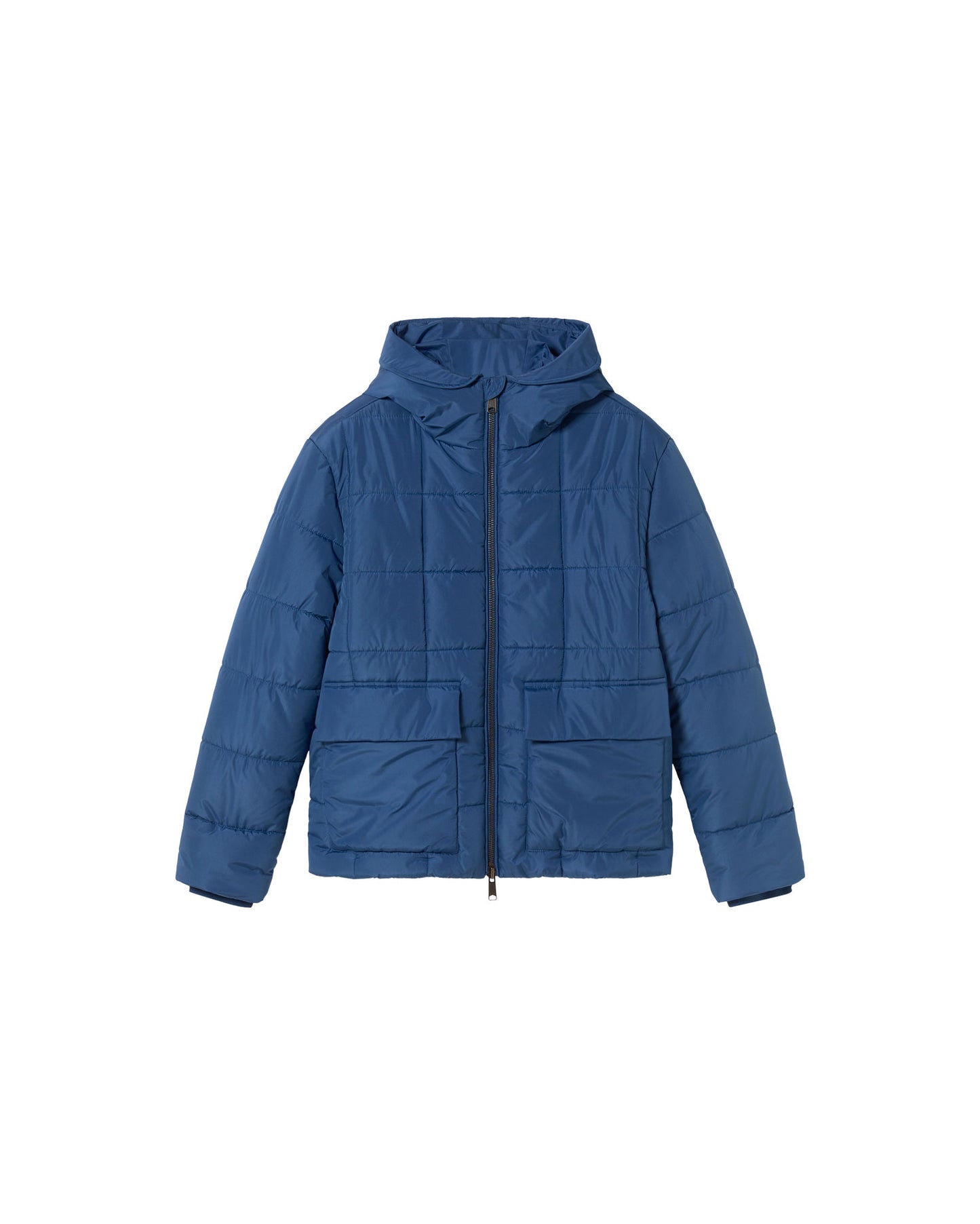 Chaqueta azul Gerhard sostenible - silueta 3