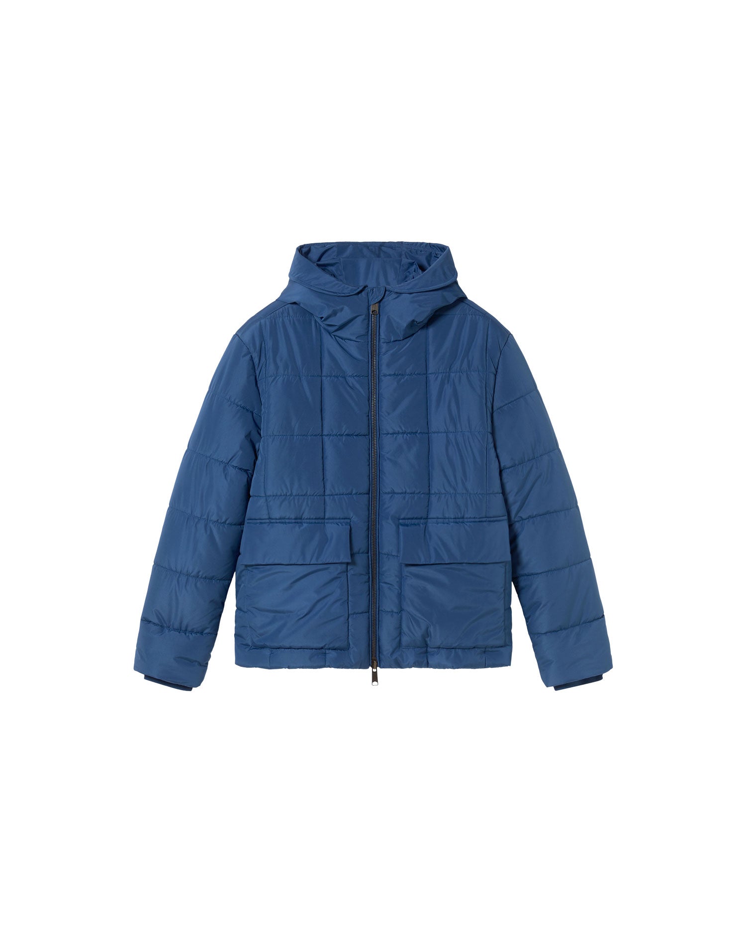 Chaqueta azul Gerhard sostenible - silueta 3