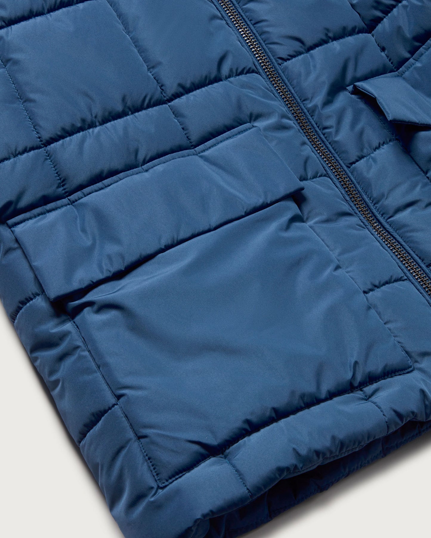 Chaqueta azul Gerhard sostenible - silueta 5