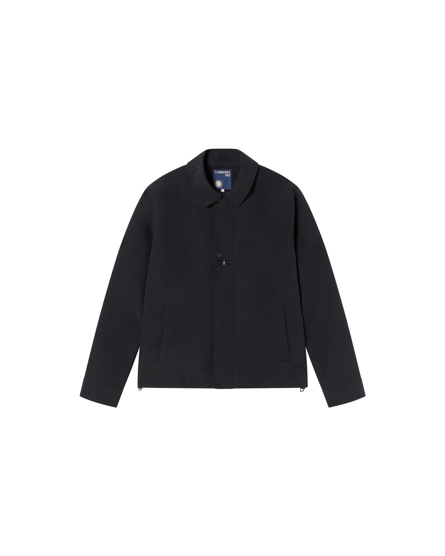 Chaqueta navy Jackson sostenible - silueta 3