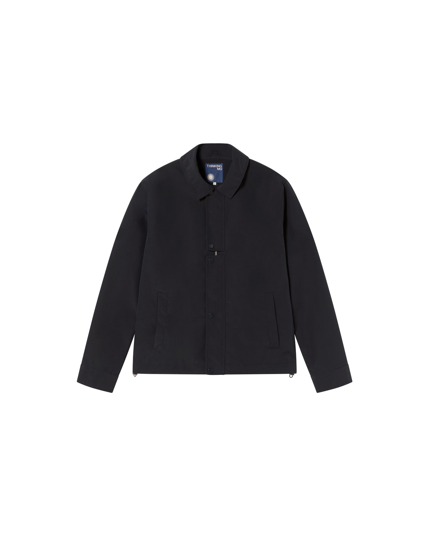 Chaqueta navy Jackson sostenible - silueta 3