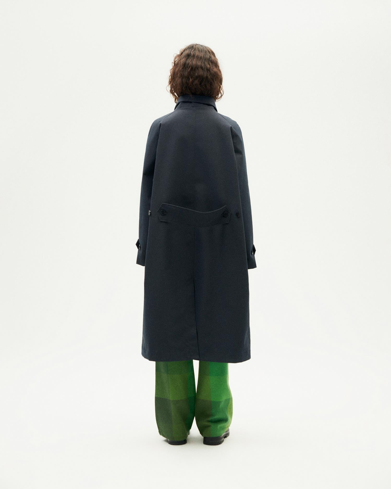 Chaqueta navy oscuro Riley sostenible mujer - 5