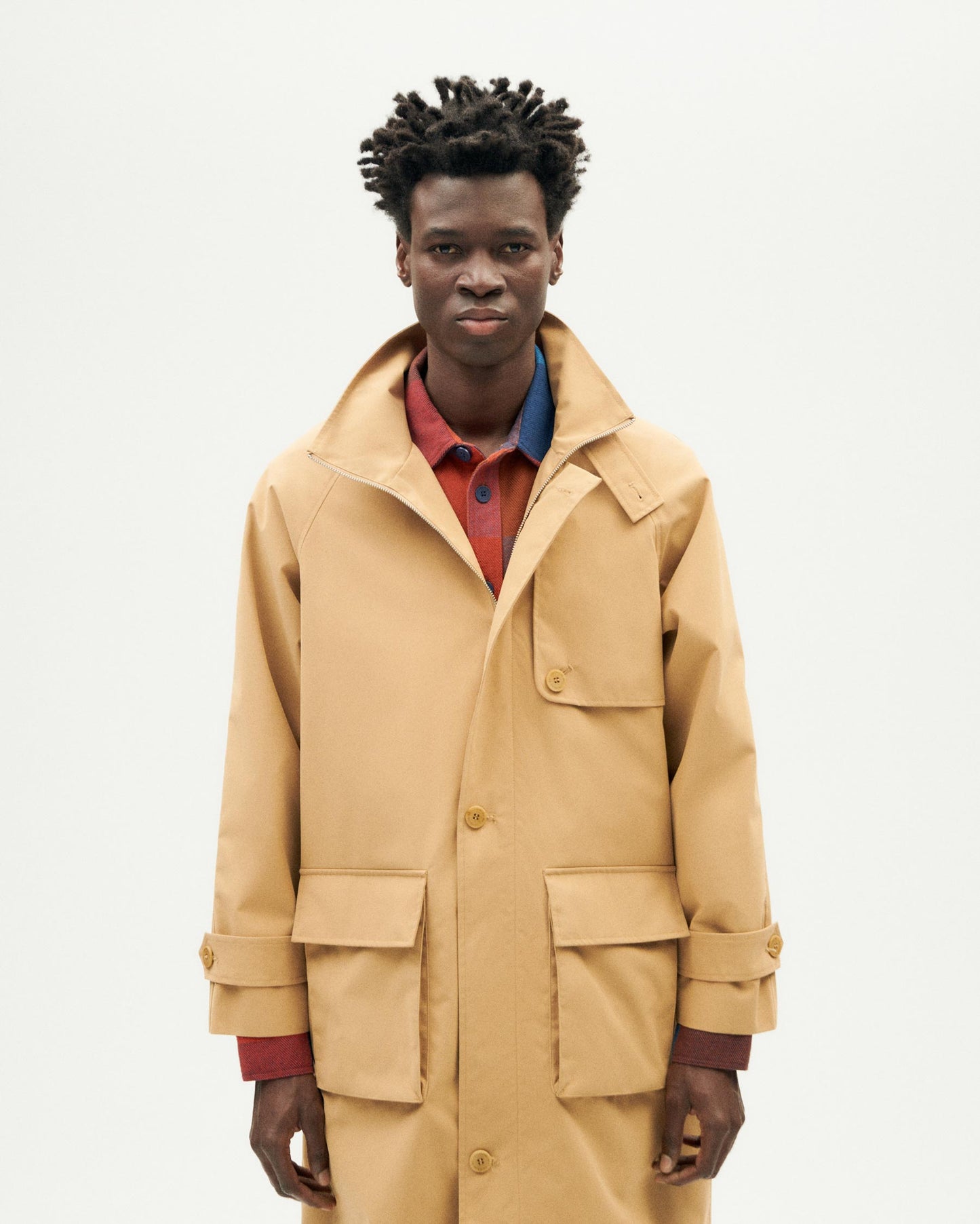 Chaqueta beige Riley unisex sostenible - 2