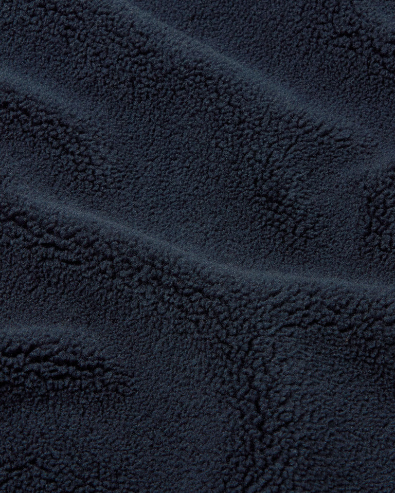 Chaqueta borreguito azul Marcus sostenible silueta - 4