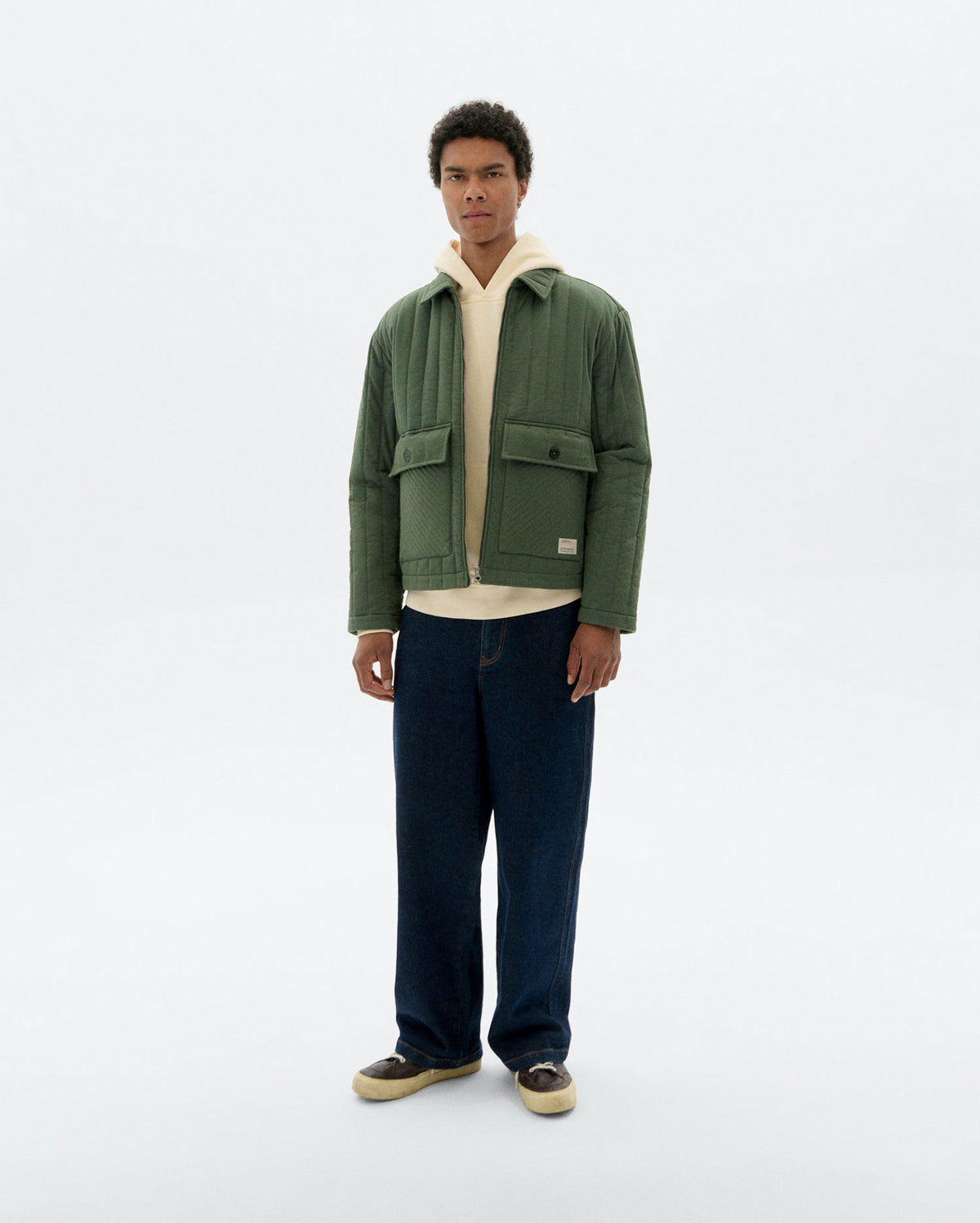 Chaqueta acolchada patched Roc sostenible - 2