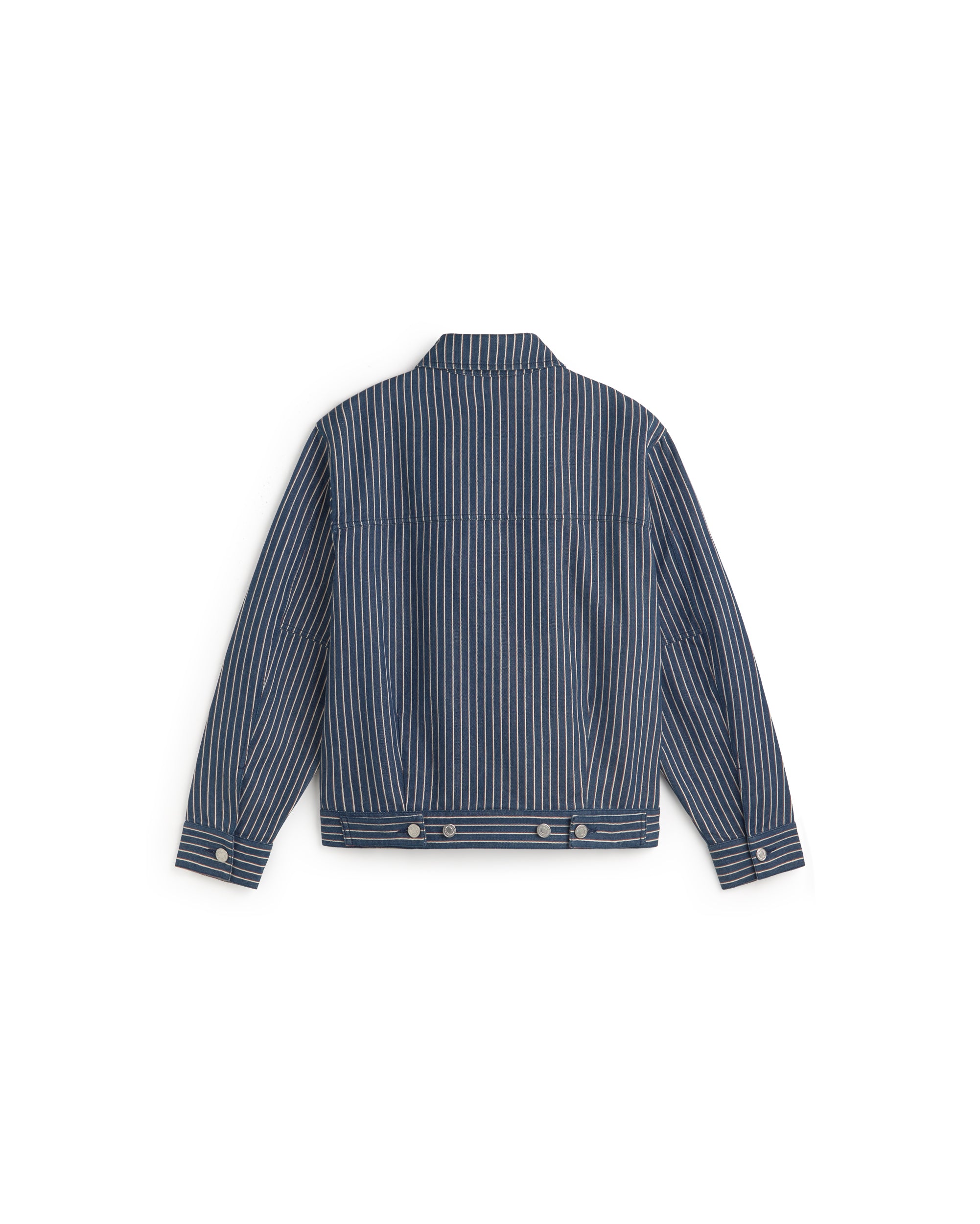 muu 新品タグ付 nowos stripe jacket Men's Jacket Boxy Stripes Natural Dye Bruno | Thinking Mu