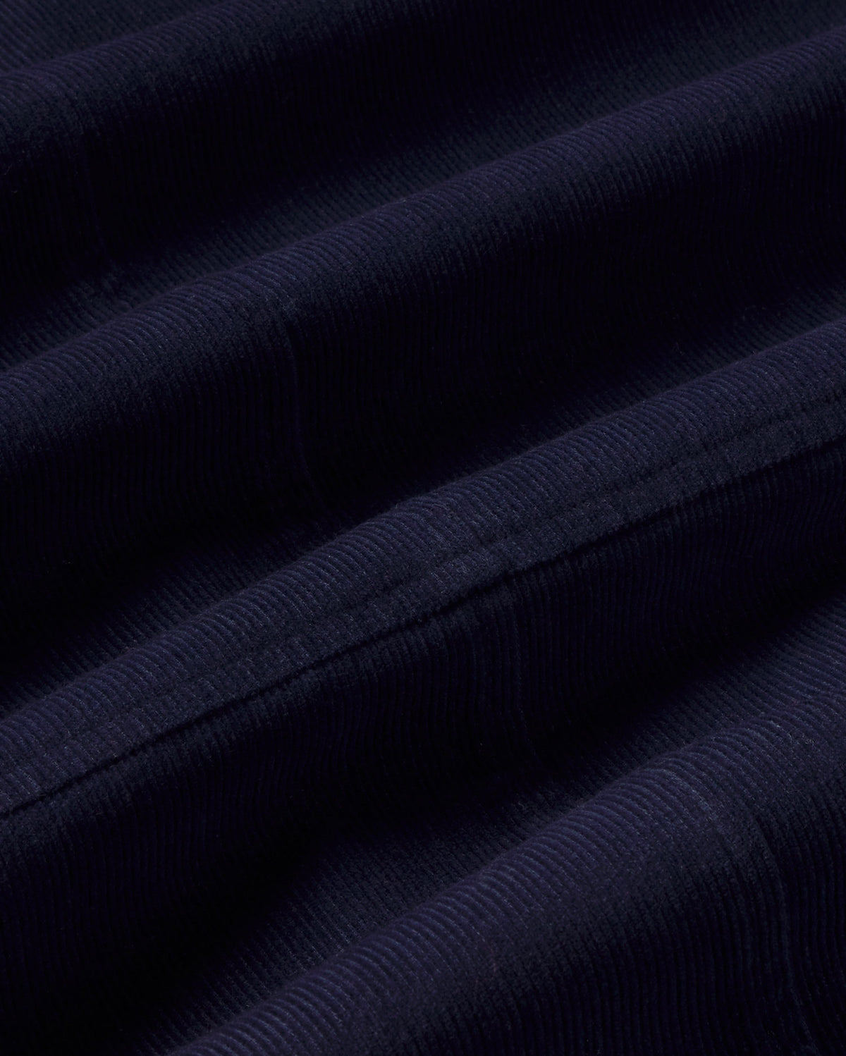 Chaqueta micro pana azul Soeb sostenible silueta - 2