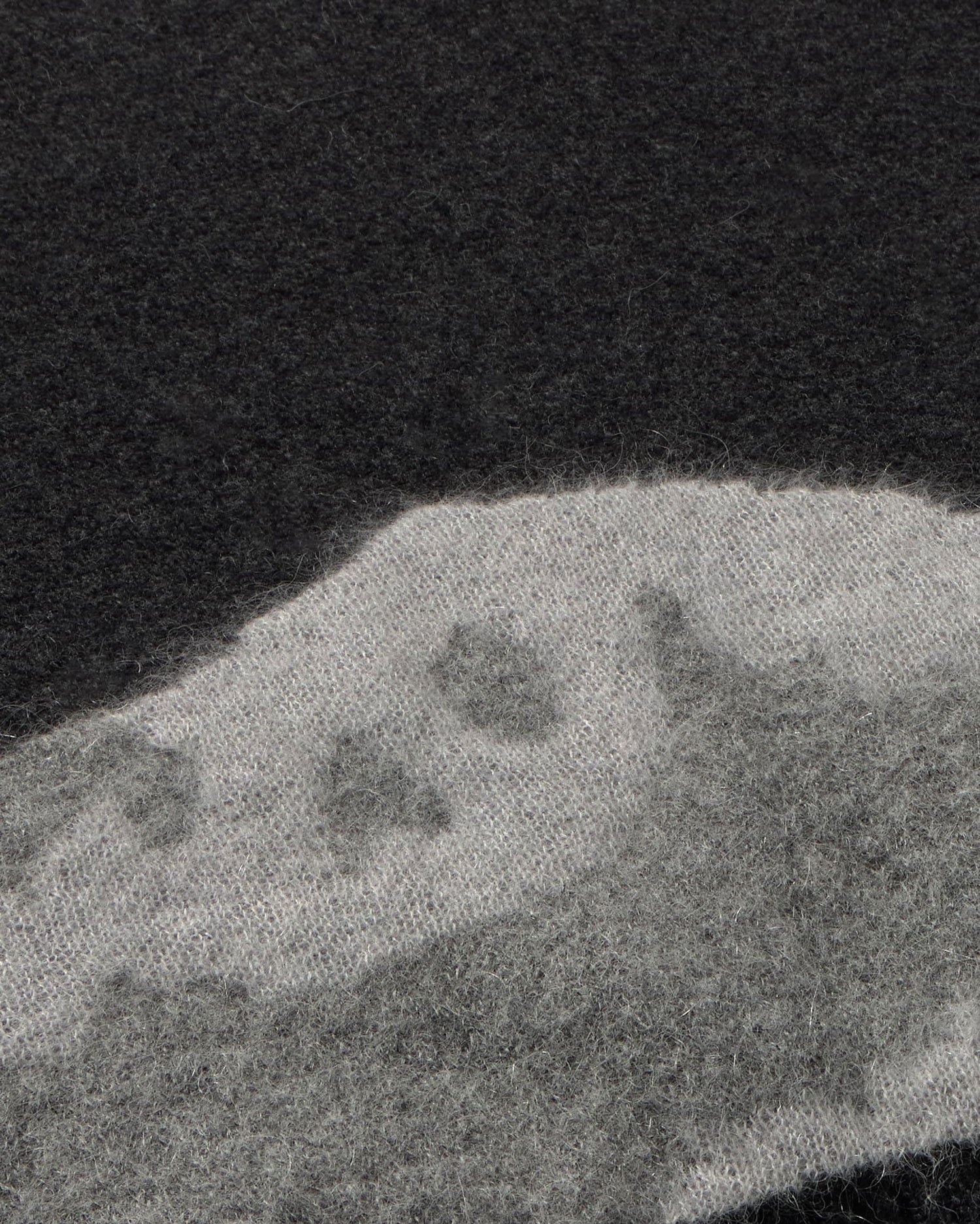 Jersey punto texturizado lana gris Bolita sostenible silueta - 2