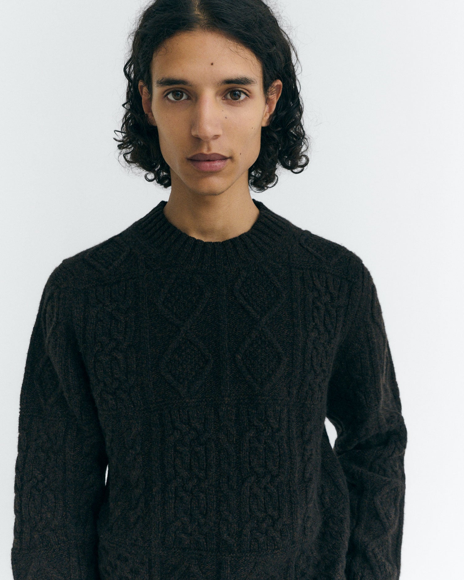 Jersey lana marrón Rasta sostenible - 3