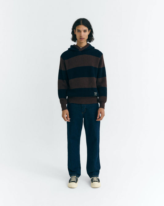 Hoodie lana rayas Tobby sostenible - 2