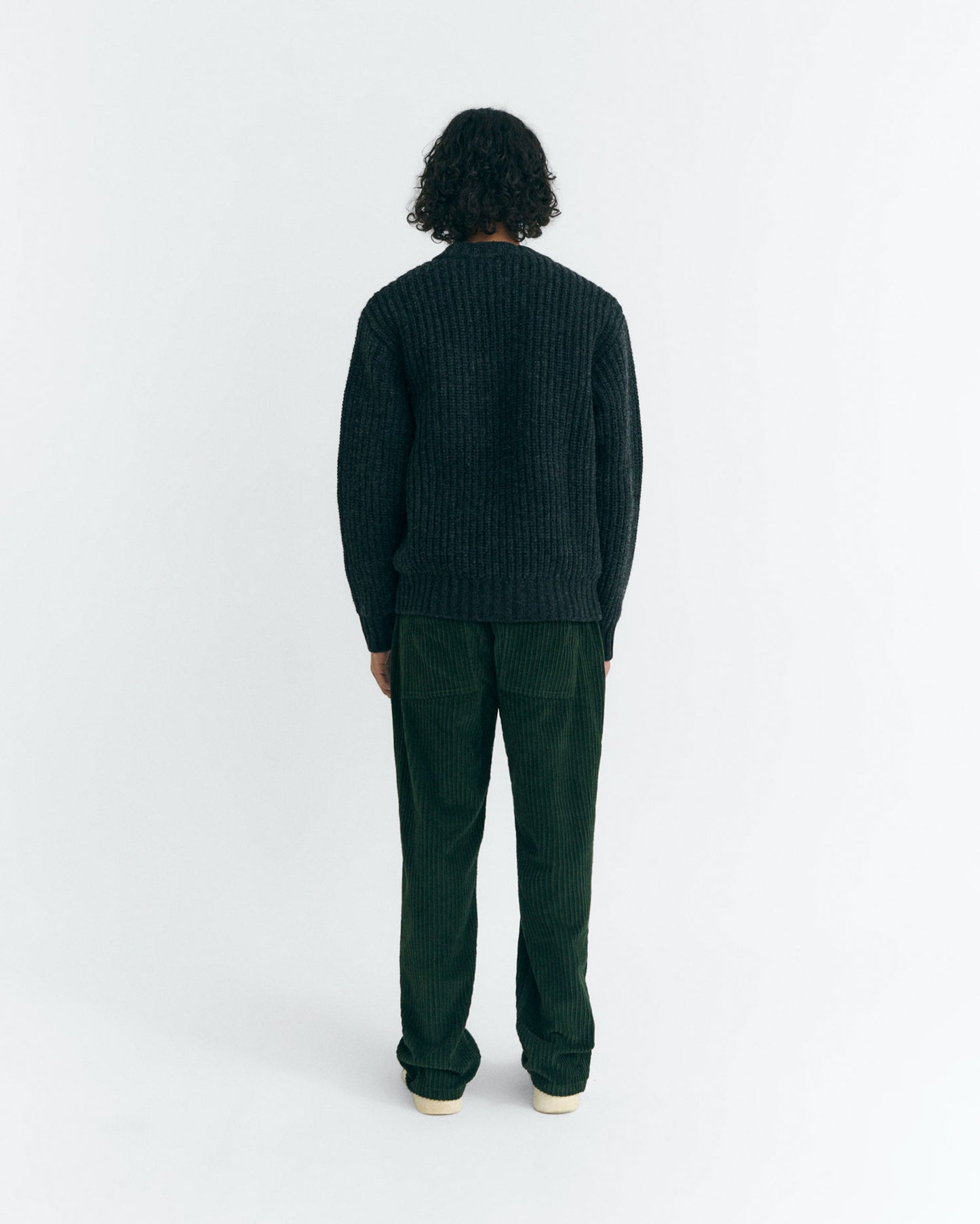 Jersey lana gris Santos sostenible - 4