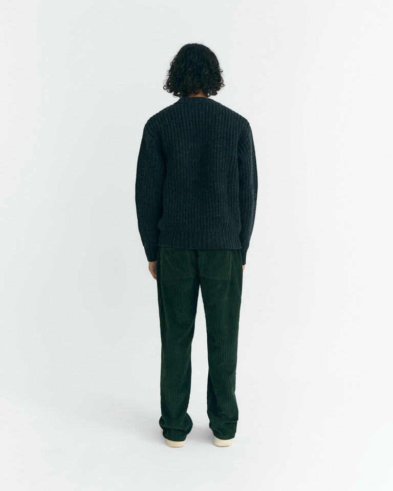 Jersey lana gris Santos sostenible - 4