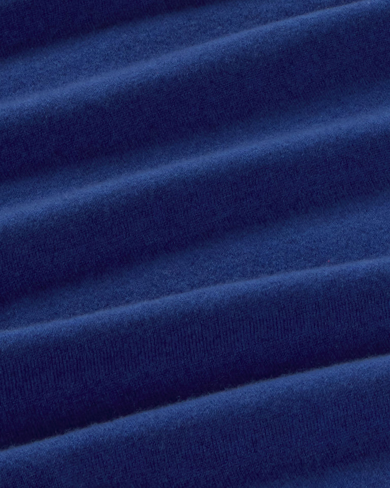 Jersey lana azul Lucien sostenible silueta - 2