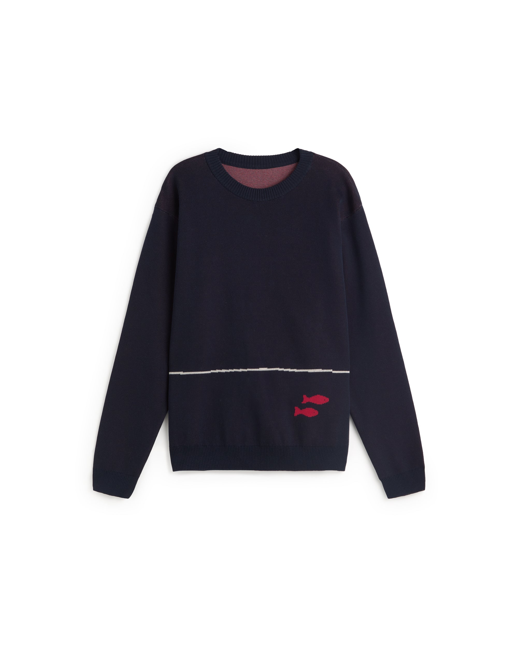 Jersey navy pescadors Seth sostenible silueta - 1