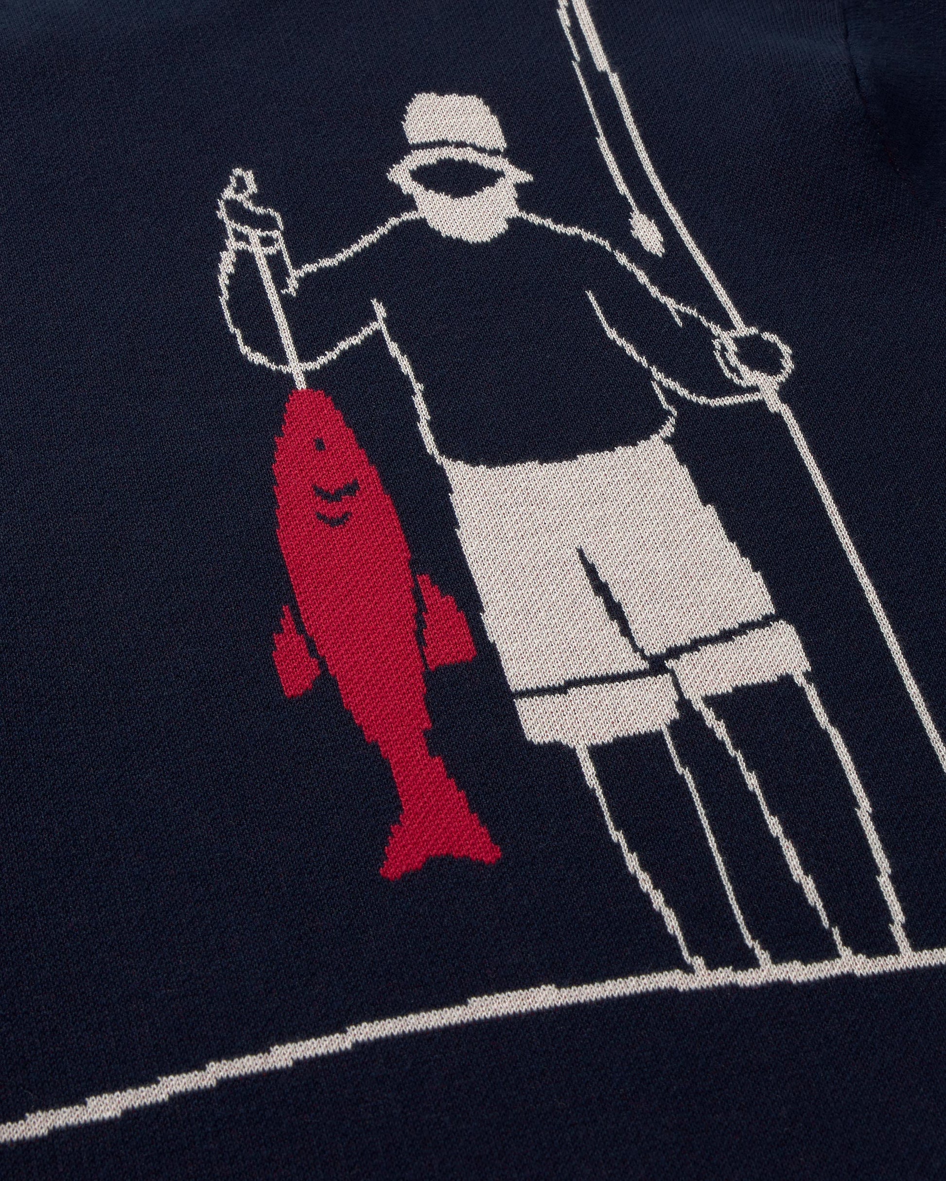 Jersey navy pescadors Seth sostenible silueta - 2