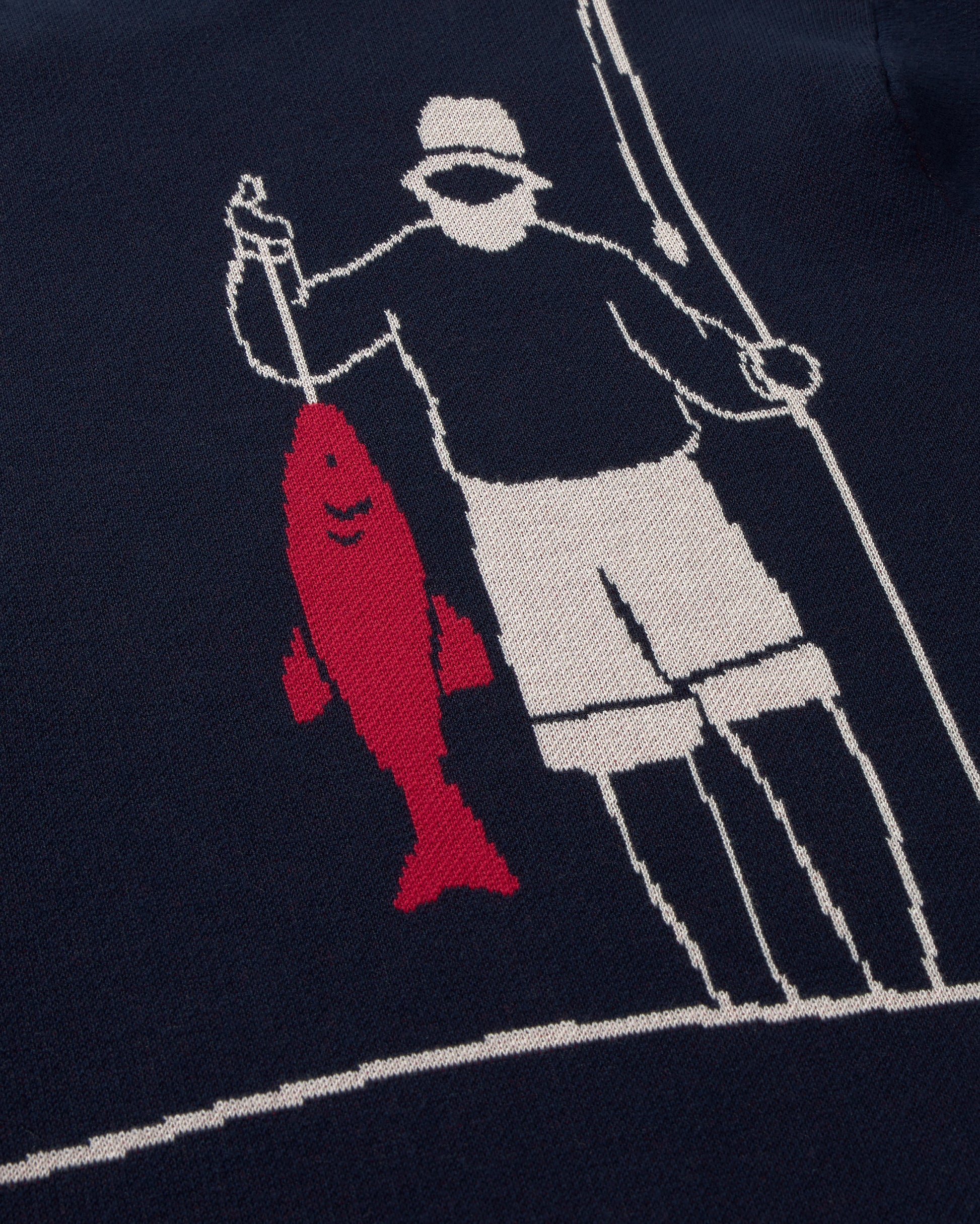 Jersey navy pescadors Seth sostenible silueta - 2