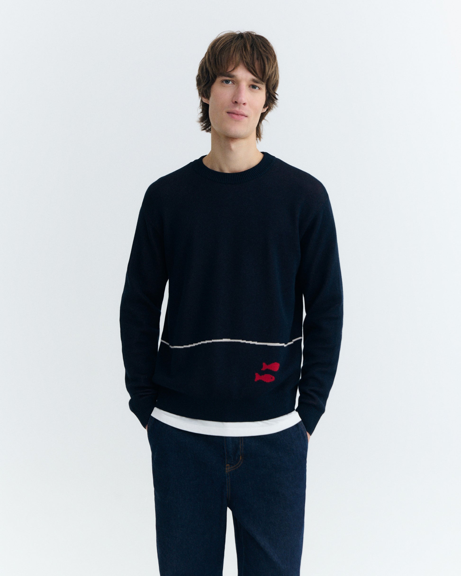 Jersey navy pescadors Seth sostenible - 2